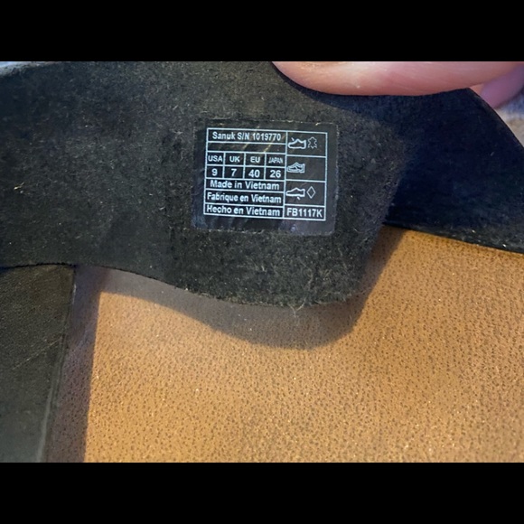 Sanuk Yoga Adley sandals sz 9 - Picture 5 of 5